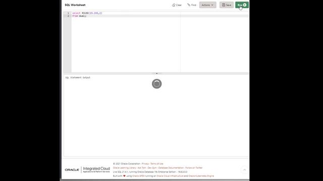 How to round in Oracle SQL? Round() function смотреть онлайн