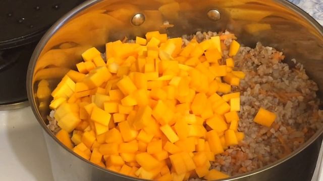 Приводим организм в порядок после новогодних застолий. Гречка с овощами и индейкой