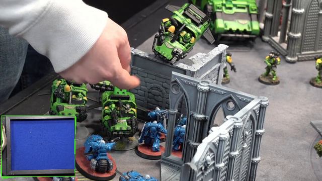 Warhammer 40k | Ark of Omens Live Battle Report White Scars vs Iron Hands 2000pts смотреть онлайн