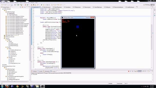 Java Game Engine early build demo 3 смотреть онлайн