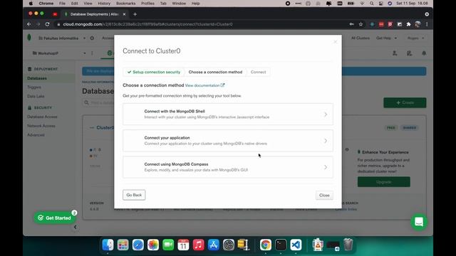 Setup Akun MongoDB Atlas dan Membuat Cluster смотреть онлайн