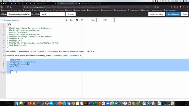 Change default Woocommerce Currency Symbol смотреть онлайн