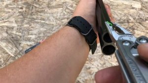 ИЖ-27Е устанавливаем оптоволоконную - светонакопительную мушку HiViz SPARK III