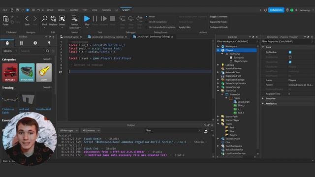 Создаем CS на Roblox: Деление на команды смотреть онлайн