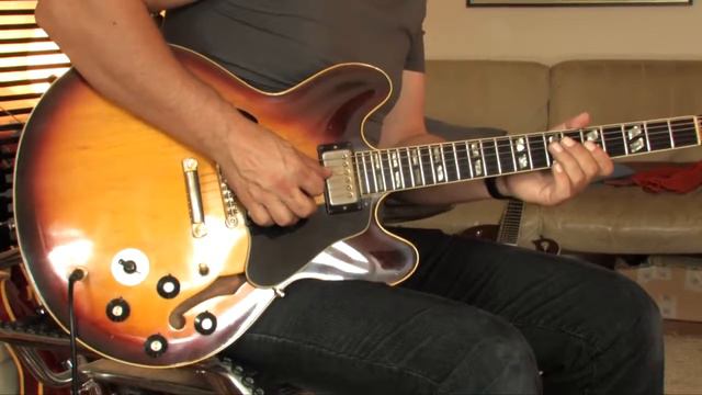 1968 Gibson ES-345 Part3 (checking more varitone sounds) смотреть онлайн