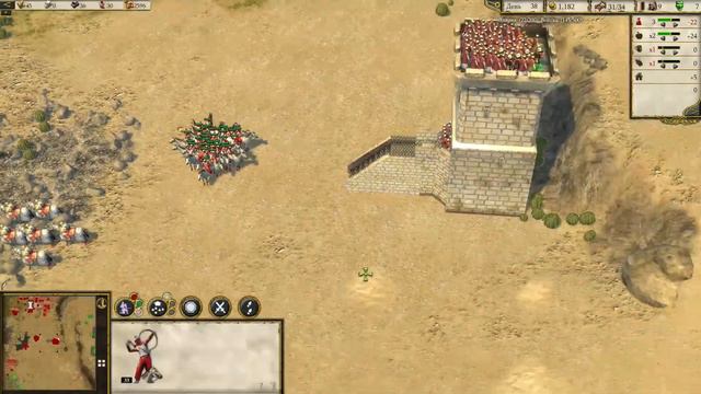 Второе сражение! На пути к Славе. Не почуял (Stronghold Crusader 2) Играем! смотреть онлайн