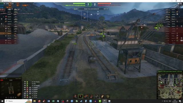 Тест видеокарты RX 6600 8gb в танках на ульта настойках