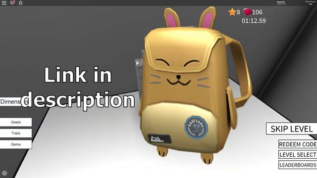 [ENDED] How to get the Mai's Backpack | Roblox catalog смотреть онлайн