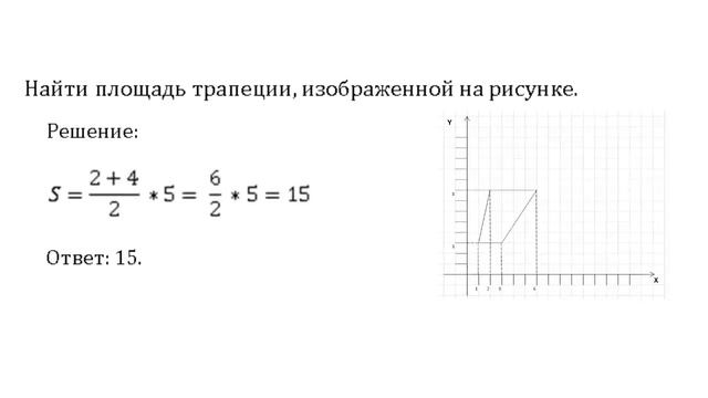 Квадратная решётка, координатная плоскость 1. Подготовка к ЕГЭ. смотреть онлайн
