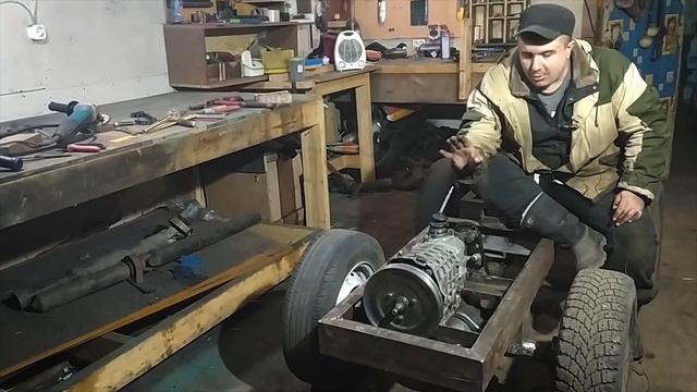 ПОСТАВИЛ КПП на МИНИ ТРАКТОР! Настраиваю угол поворота смотреть онлайн