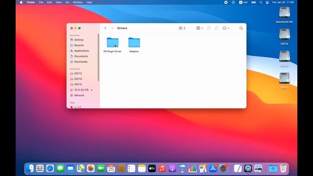 No.03A-020 Installing Printer Driver(Mac) смотреть онлайн