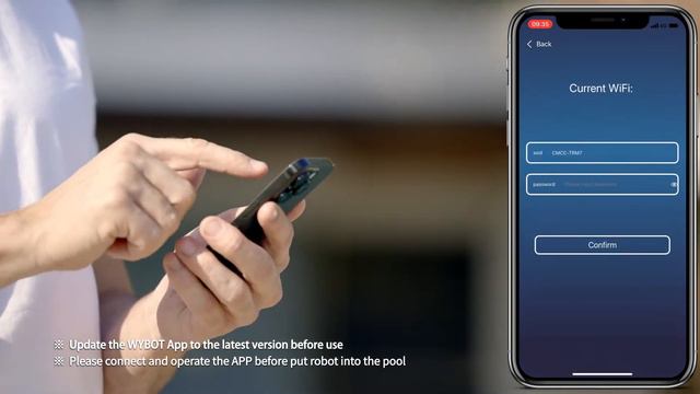 WYBOT App Operation смотреть онлайн