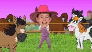 Old MacDonald Had a Farm Game (Cow, Horse, Dragon) | Kids Songs | The Mik Maks