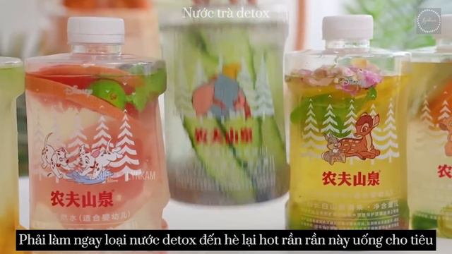 VIETSUB | 12 thức uống mát lạnh cho mùa hè vui vẻ ko quạo - Trà vải hoa hồng,Frappuccino, Nước deto смотреть онлайн