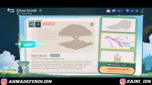 CARA MENDAPATKAN SKIN KAGURA BEYOND THE CLOUDS BORDER AVATAR  EMOT SECARA GRATIS! - MOBILE LEGENDS