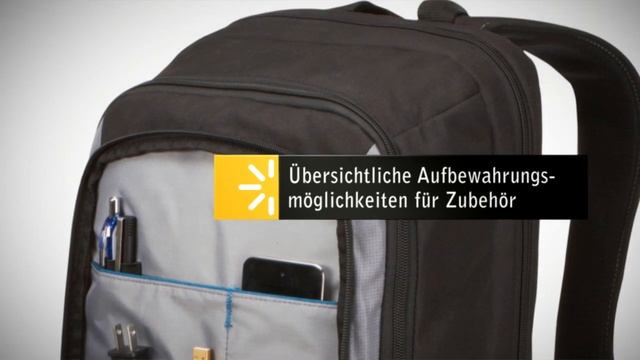 Case Logic VNB217 - Notebook-Rucksack, Nylon, schwarz/grau, 43,9 cm (15-17,3") смотреть онлайн