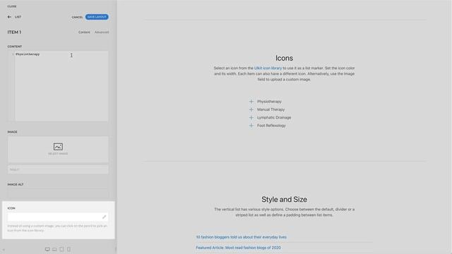 Using the List Element | YOOtheme Documentation смотреть онлайн
