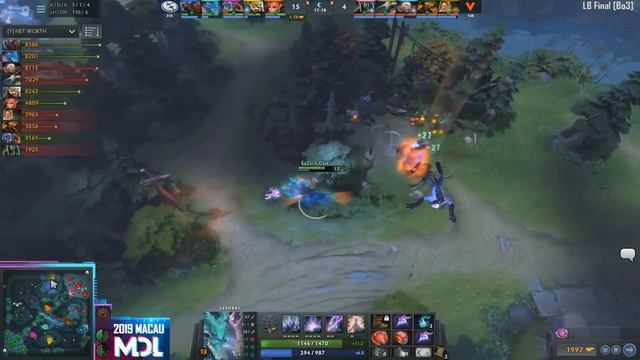 Evil Geniuses vs Virtus.pro Game 3 - MDL Macau 2019: Losers' Finals смотреть онлайн