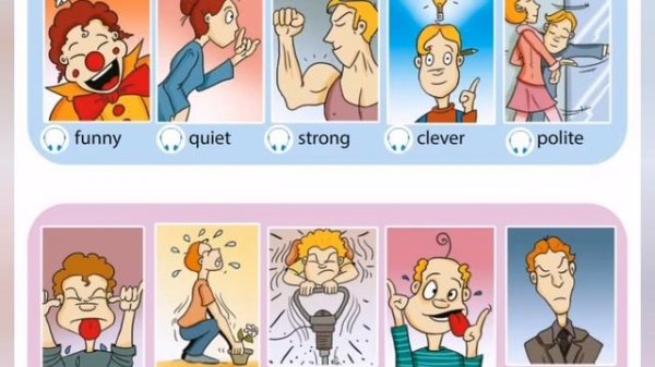 Excel 5. Module 3. Character Adjectives