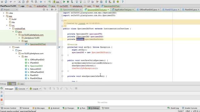 Unit Testing in Android Studio given when then assertTrue смотреть онлайн
