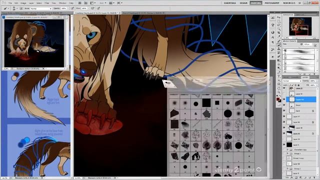 | Time Lapse | Digital Art - Queen of Hearts (Personal Art) смотреть онлайн