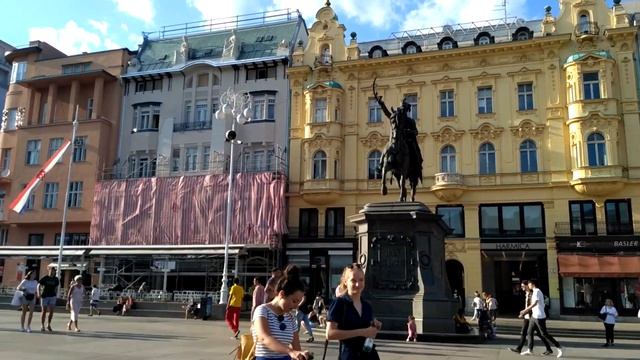 Хорватия - Прогулка по Загребу смотреть онлайн