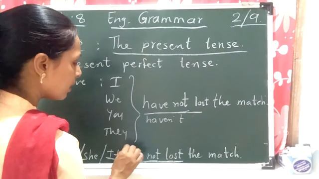 Std-6/7 Eng. Gram. Present perfect tense 02/09/20 смотреть онлайн