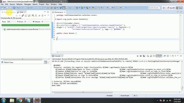 Cucumber Framework Selenium(BDD) Part - 11 || How To Generate Reports Using Plugins in Test Runner смотреть онлайн