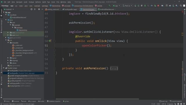 Make a Paint App for Android | Full Tutorial | Android Project смотреть онлайн