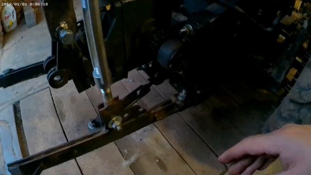 Переделка самодельной трехточечной навески для мини трактора. Часть 1 смотреть онлайн