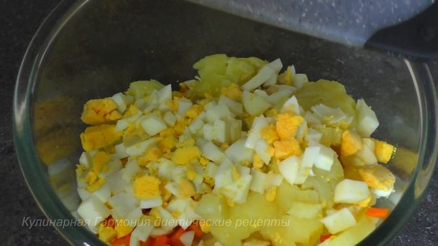 Диетический Салат "ОЛИВЬЕ" на Праздничный стол | Вкусно и Просто | ПП рецепты смотреть онлайн