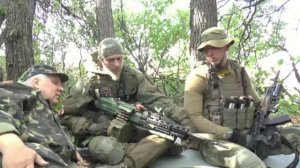 На позициях у 'Славяна' ДШРГ 'Русич' (ГБР 'Бэтмана')