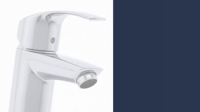 Смеситель Grohe Eurosmart New 33265002 для раковины с донным клапаном смотреть онлайн