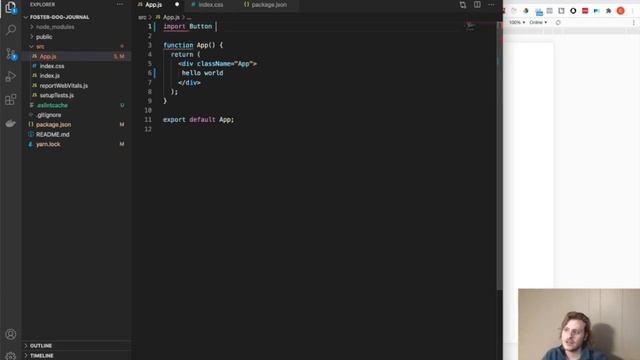 Full Stack App Build Guide: Pt 1 Project Setup - App Idea, React, Material UI, Github смотреть онлайн
