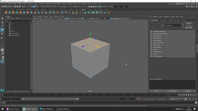 Maya's Wedge Tool смотреть онлайн
