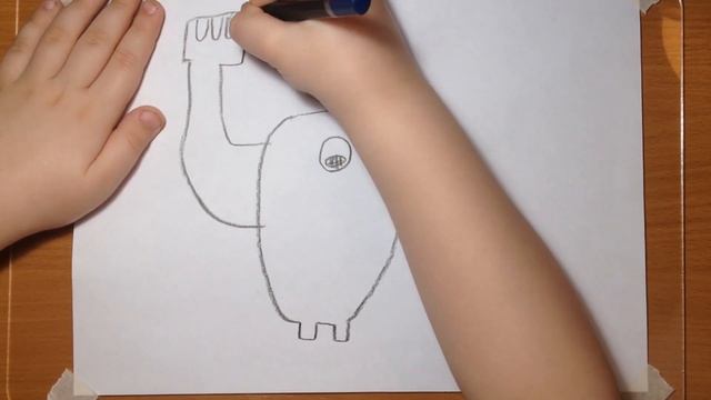Как нарисовать БОССА ПОЛИЦЕЙСКОГО (How to draw POLICEMAN BOSS) - Дети рисуют (Kids drawing for kids смотреть онлайн
