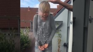 boy - ice bucket challenge