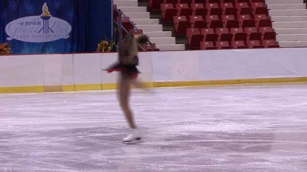 15 Beata PAPP (FIN) - ISU JGP Lake Placid Junior Ladies Free Skating