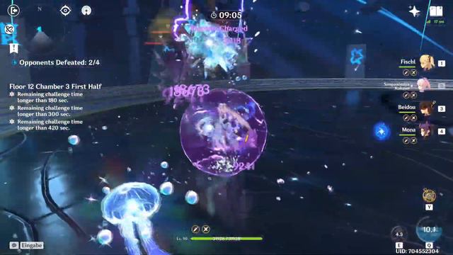 Genshin Impact - Spiral Abyss 2.3 - Floor 12, 9 ⭐ смотреть онлайн