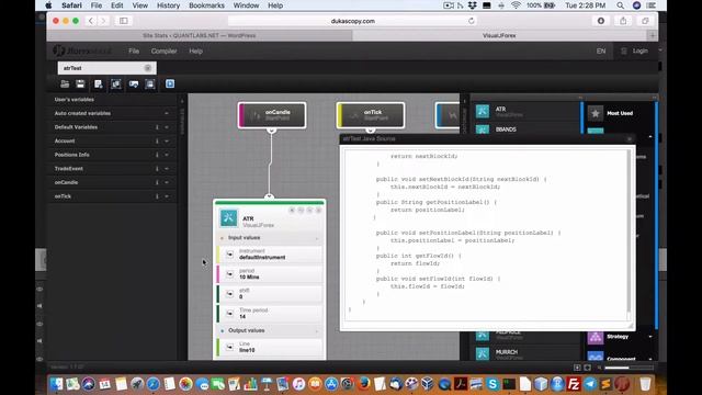 How to create technical indicator like ATR with Dukascopy Visual Jforex to Java смотреть онлайн