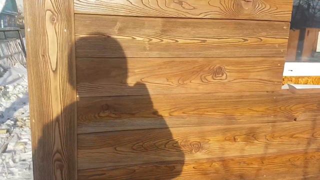 Скошенный планкен на фасад смотреть онлайн