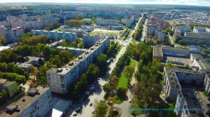 г. Вологда с высоты птичьего полета , ул. Ленинградская и окрестности  10.09.2021