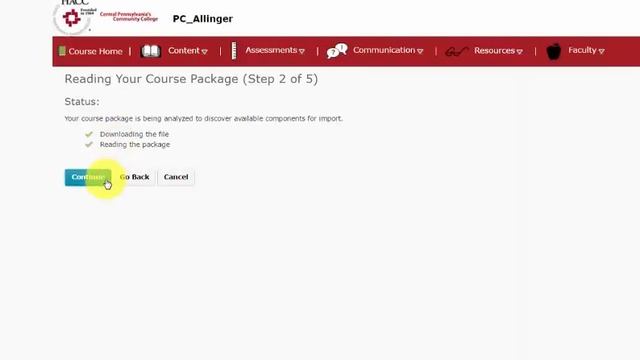 D2L Basics: Import Course Package (from a .zip file) смотреть онлайн