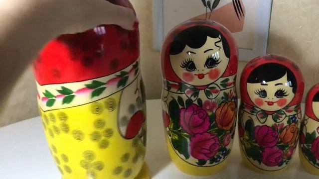 Матрешка Семёновская классическая 10шт. смотреть онлайн