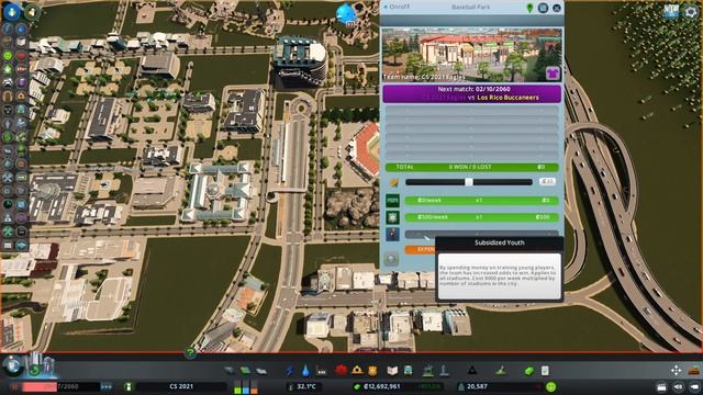 CAMPUS SPORTS STADIUM: Cities Skylines - Ep. 09 - Ultimate City 2021 (All DLCs & Content Packs) смотреть онлайн