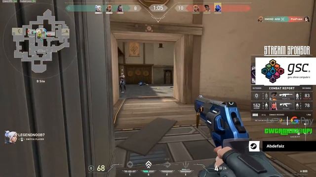 ?Valorant - Fun Gameplay | Stream Partner: Gurushree Computers | Gpay & UPI on Screen смотреть онлайн