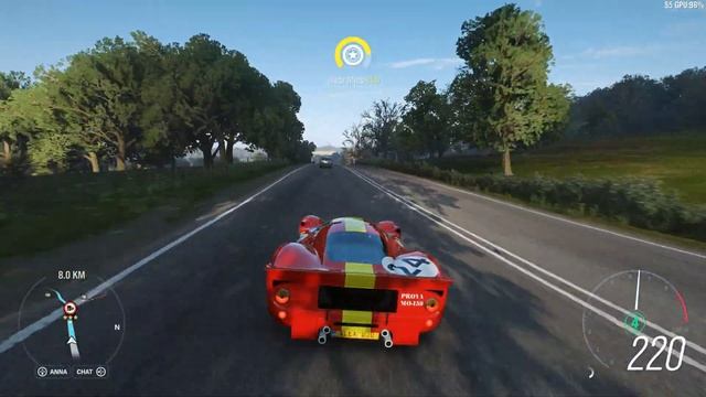 Forza Horizon 4 - 1967 Ferrari 24 SPA 330 P4 - Car Show Speed Jump Crash Test . 1440p 60fps. смотреть онлайн