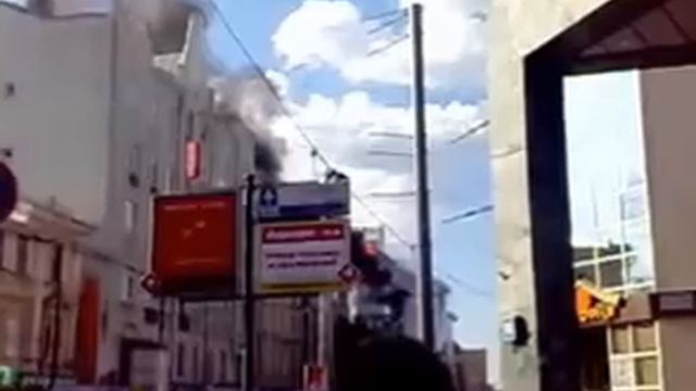 Пожар на Новослободской улице смотреть онлайн