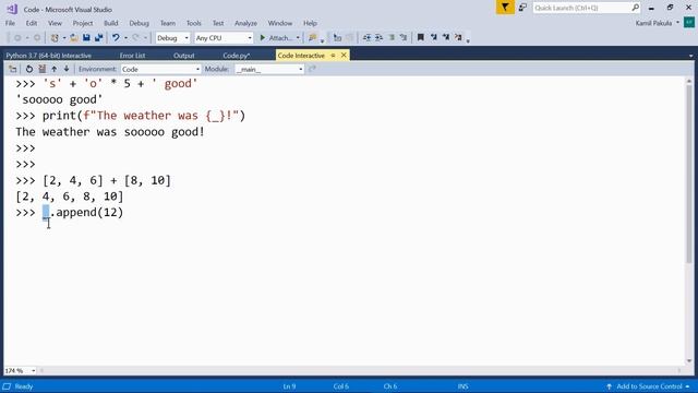 How to Use the Most Recent Output Value with the Underscore Sign in Python смотреть онлайн
