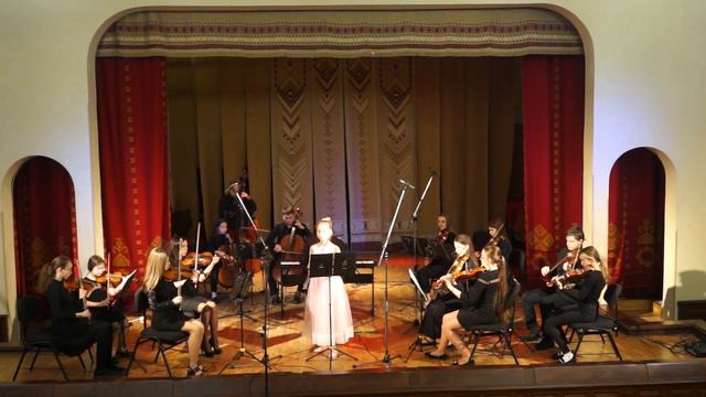 Тимофеева Дарья 11 лет. Дж.Перголези Концерт соль мажор 1 часть смотреть онлайн